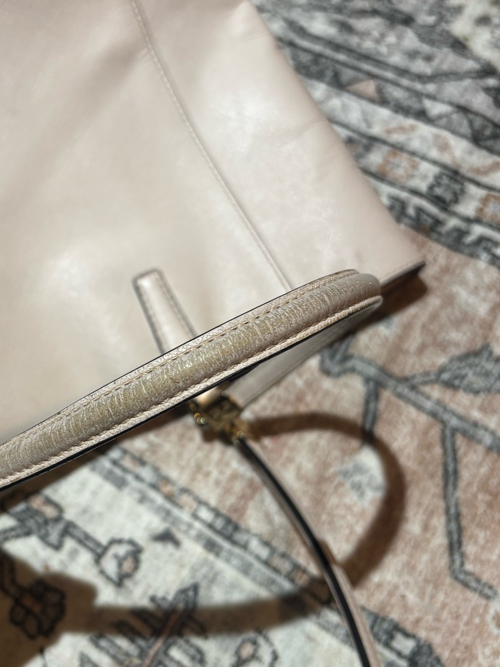 Coach Blush Large Leather Tote - Picture 5 of 11